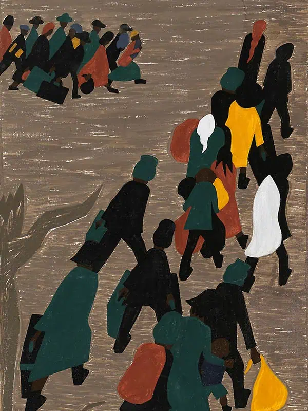 The migration gained in momentum